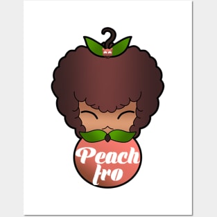 LIL PEACH FRO Posters and Art